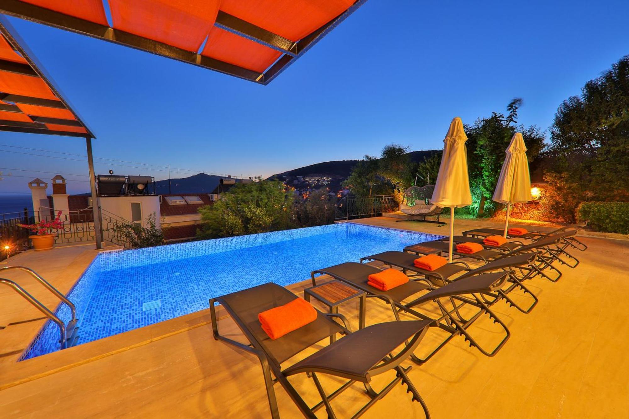 Villa Celik Kalkan Exteriör bild