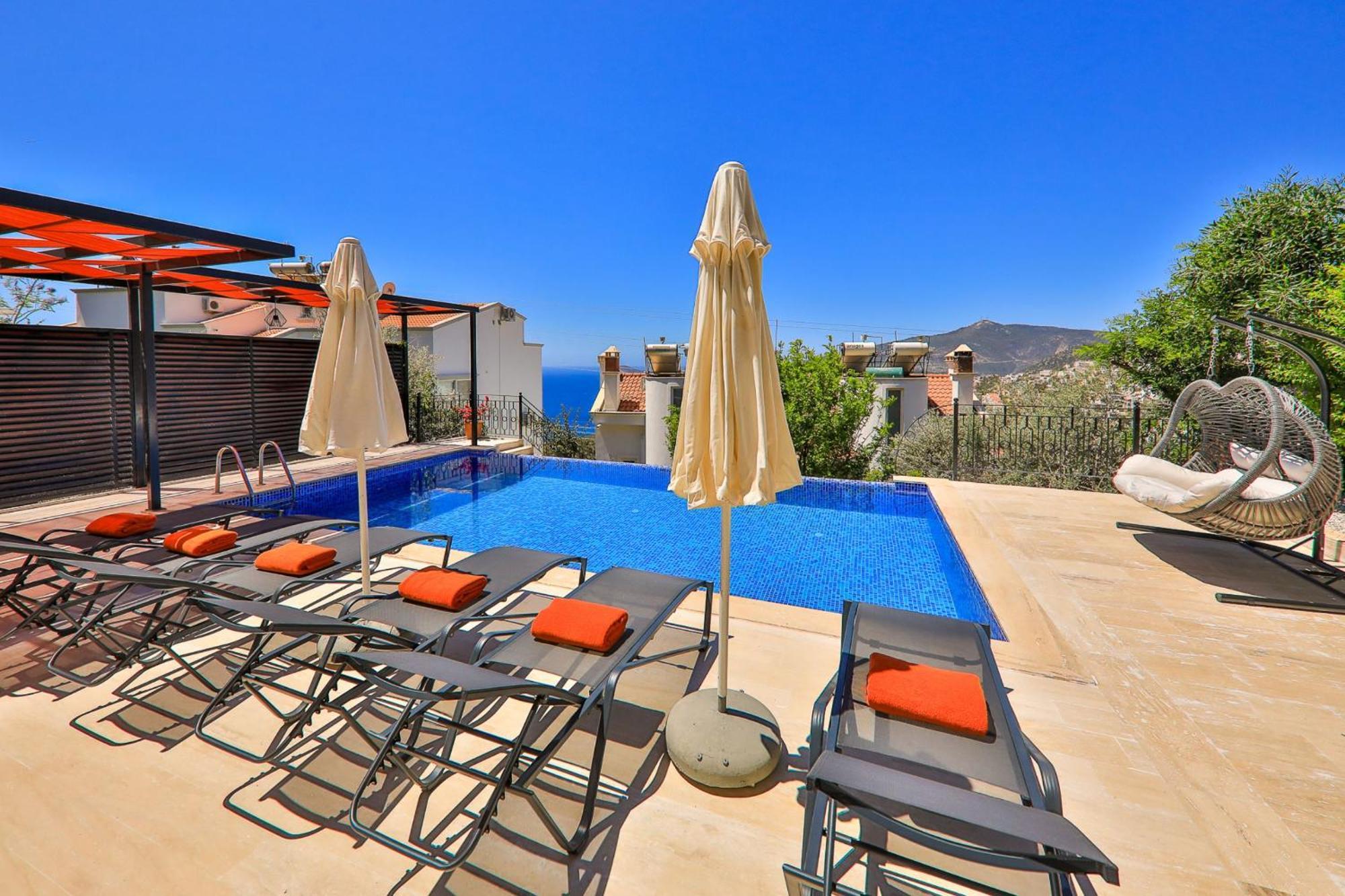 Villa Celik Kalkan Exteriör bild