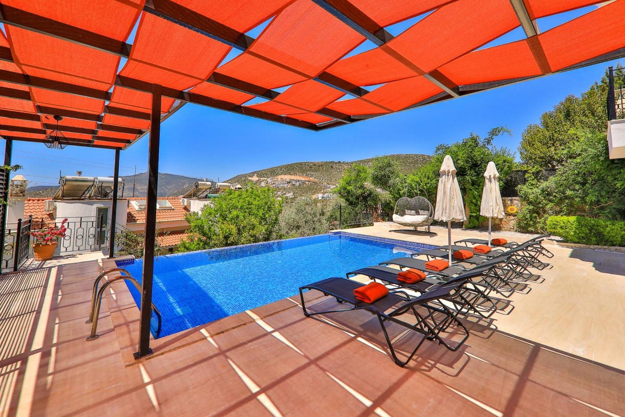 Villa Celik Kalkan Exteriör bild